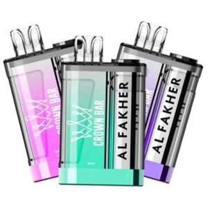 Al Fakher Crown Bar Crystal 9000 disposable vape