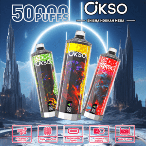 OKSO Shisha Hookah Mega 50K disposable vape