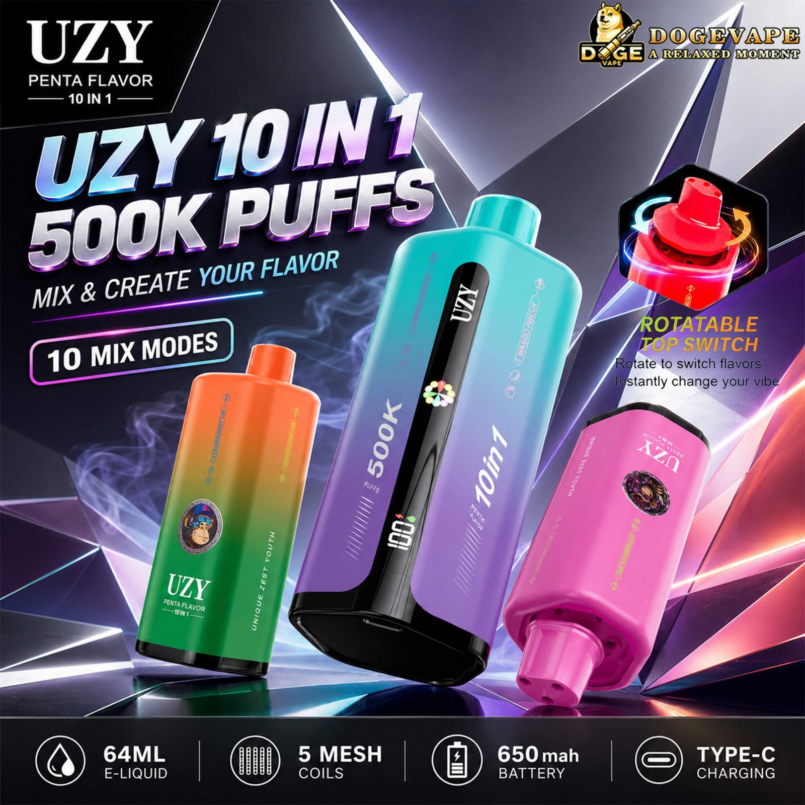 UZY disposable vapes